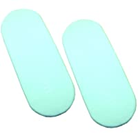 Los mejores  - BabyPrem Bebé 2 Sábanas Bajeras de Algodón Moisés Cuna Capazo 77 x 38 cm 2 AGUAMARINA